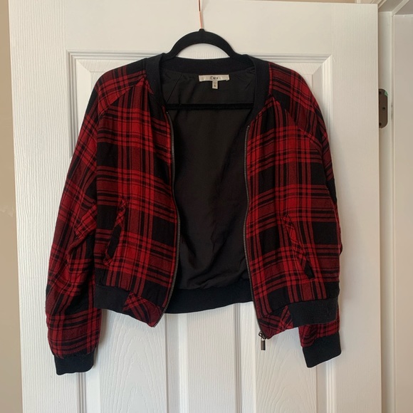 Dex | Plaid bomber jacket - Picture 1 of 5